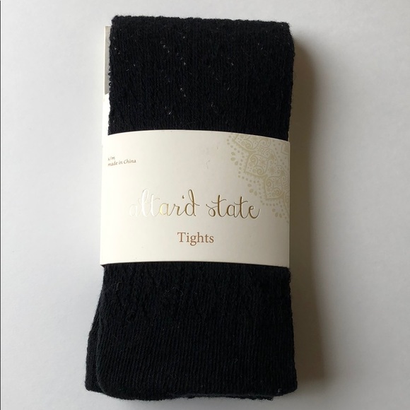 Altar'd State Accessories - Altar’d state knit tights black s/m